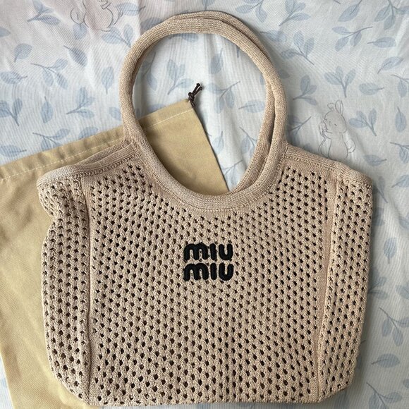 Miu Miu Shopping Bag Tote - Picture 1 of 5
